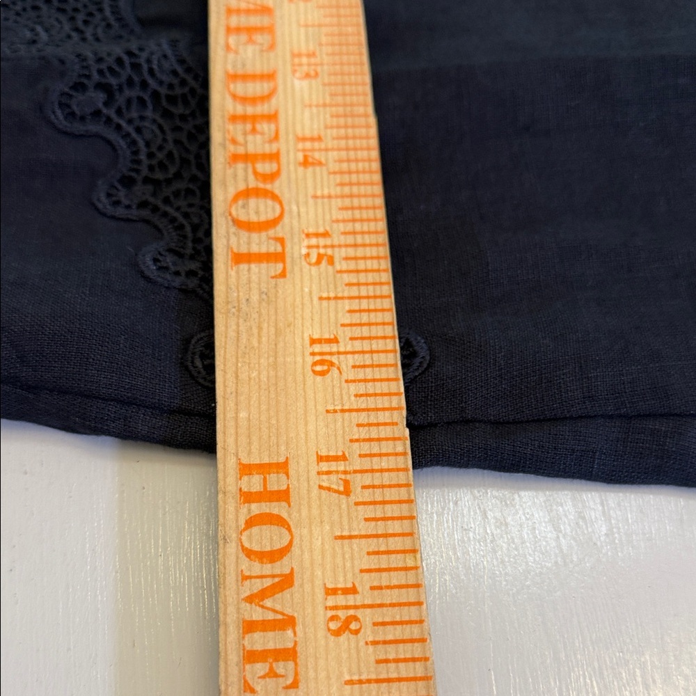 J. Crew Lace-trim slip dress in linen Size 4 - Picture 8 of 11